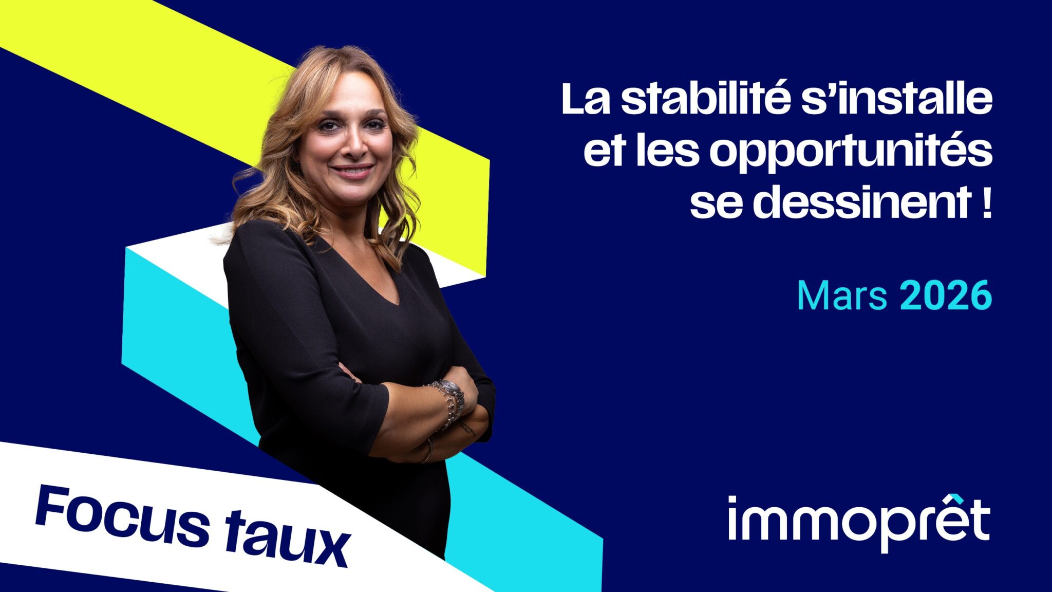 Taux immobilier en mars 2026