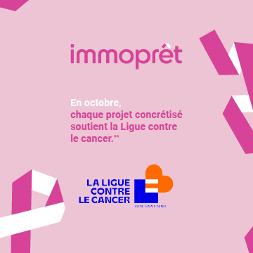 En octobre, chaque projet concrétisé soutient la Ligue contre le cancer
